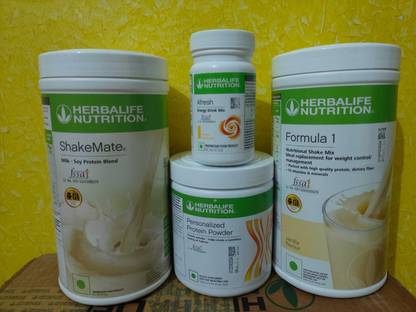HERBALIFE FORMULA 1 VANILLA SHAKE MIX AND PROTEIN POWDER200GM SHAKEMATE Protein Shake