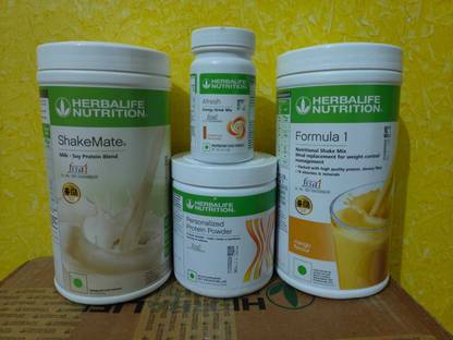 HERBALIFE WEIGHT LOSS COMBO MANGO SHAKE AFRESH CINNAMON PARTEIN POWDER 200GM Protein Shake