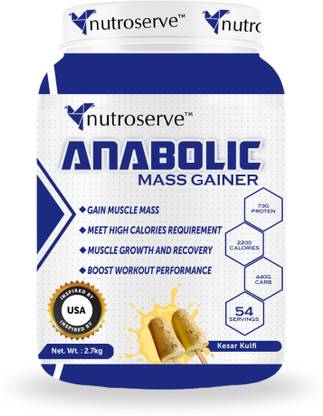 nutroserve ANABOLIC Mass Gainers Weight Gainers/Mass Gainers Weight Gainers/Mass Gainers