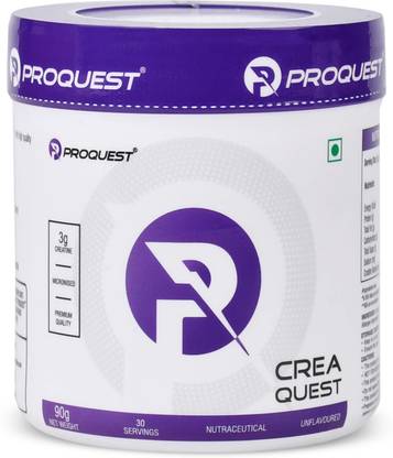 PROQUEST Crea Quest (Creatine Monohydrate), instantly soluble & Rapid absorption Creatine