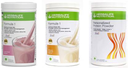 HERBALIFE FORMULA1 ROSE KHEER + BANANA + PROTEIN POWDER 400 GRAM Protein Blends