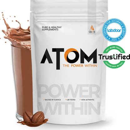 AS-IT-IS Nutrition ATOM Whey Protein 1kg | USA Labdoor Certified for Accuracy & Purity Whey Protein