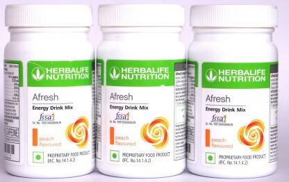 HERBALIFE Nutrition Afresh Peach Combo Tripal Nutrition Bars Nutrition Bars