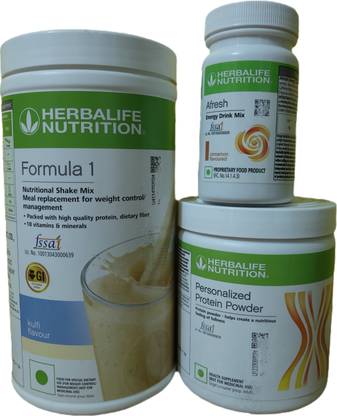 HERBALIFE WEIGHT LOSS FORMULA 1 KULFI SHAKE PROTEIN POWDER 200GM AFRESH CINNAMON Nutrition Bars