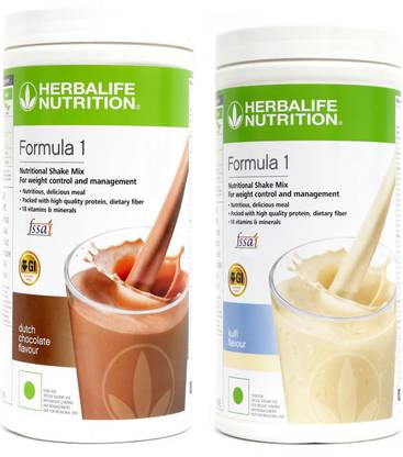 HERBALIFE FORMULA 1 CHOCOLATE & KULFI 2 PIECES Protein Shake
