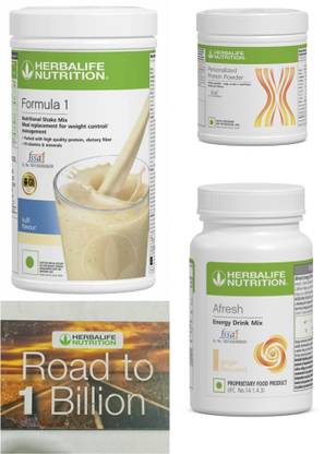 HERBALIFE Formula 1 Kulfi , PP Powder 200 G , Afresh Energy Mix - Ginger Protein Shake