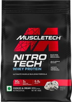 Muscletech Nitrotech Whey Protien Ultimate Muscle Building Formula Whey Protein