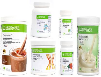 HERBALIFE FORMULA1CHOCOLATEPROTIEN200GAFRESHENERGYDRINKTULSISHAKEMATE500GCELL U LOSS F2 Plant-Based Protein