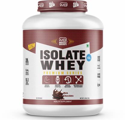 MB MUSCLE BUILDER'S Pure Protein Isolate With High Amino's For Fast Muscle Growth,Recovery &Fat Loss Whey Protein