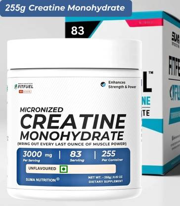 sumanutrition Creatine Monohydrate Powder | Max Strength, Power & Muscle Growth Supplement Creatine