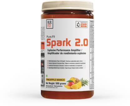 KLR.FIT Spark 2.0 Pre workout Powder | For Energy, Pump, Strength, and Focus Pre Workout