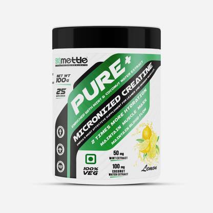 METTLE Pure+ Micronized Creatine with Mint & Coconut Water Extract Creatine