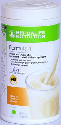 Herbalife Nutrition Herbalife Formula 1 Nutritional Shake Mix - banana caramel Flavor 500g Protein Shake