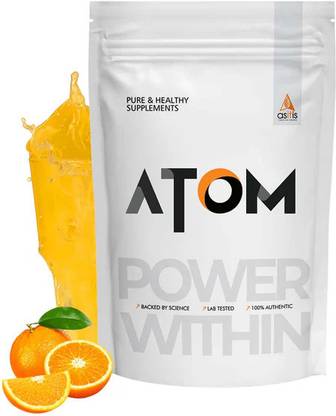 AS-IT-IS Nutrition ATOM Isotonic Energy Drink 1kg | 104 kcal Energy | Non-GMO Electrolyte Mix | Pre Workout