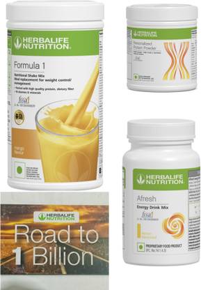 HERBALIFE Formula 1 Mango , PP Powder 200 G , Afresh Energy Mix - Lemon Protein Shake