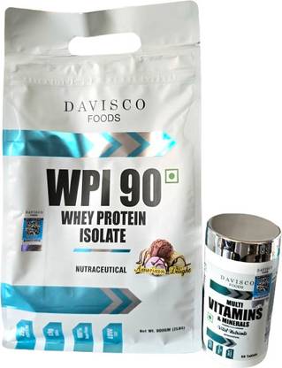 Max Performance Combo Davisco WPI 90 Isolate Whey Protein + Davisco Multivitamins Minerals Whey Protein