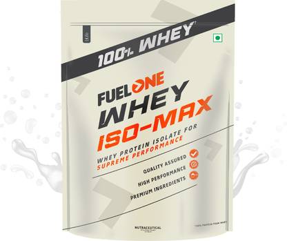 FUELONE Whey Iso-Max, Whey Protein Isolate, 31g Protein Whey Protein