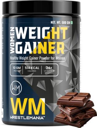 EVETIS Women Weight Gainer Chocolate Flavor -500gm Weight Gainers/Mass Gainers