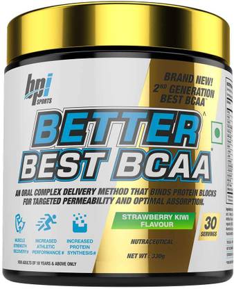 BPI Sports Better best BCaa 300g (Strawberry Kiwi) Whey Protein