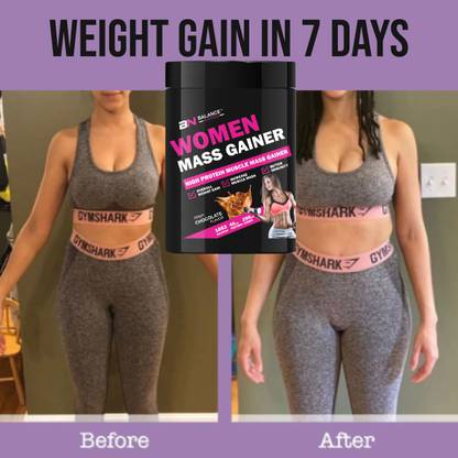 BN BALANCE NUTRITION Women Weight Gainer for Women Breast Growth &Enhance Body Figure Weight Gainers/Mass Gainers