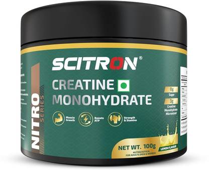 Scitron Creatine Monohydrate 100gm (Lemon Flavour) Creatine
