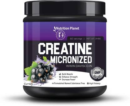 Nutrition Planet Micronized Creatine Monohydrate Black Currant Creatine