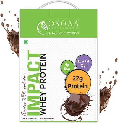 Osoaa Impact Whey Protein Concentrate & Isolate Blend for Muscle Building Supplement Whey Protein