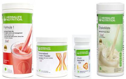 Herbalife Nutrition FORMULA1STRAWBERRY500PROTIEN200GAFRESHENERGY DRINK LEMON 50 G SHAKEMATE 500 G Protein Shake