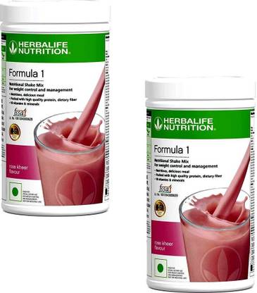 HERBALIFE Formula 1 Shake Rose Kheer Flavor 2 PIECES Protein Shake