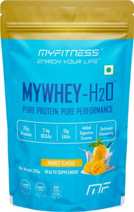 MYFITNESS Mywhey H2O Mango Sundae | 26g Protein Per Serving Whey Protein