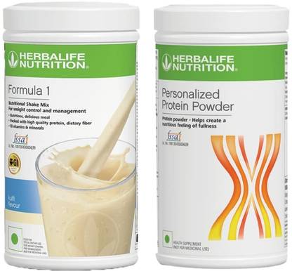 Herbalife Nutrition F1 Kulfi 500gm + Protein Powder 400gm Plant-Based Protein (900 g, Pack of 2) Protein Blends