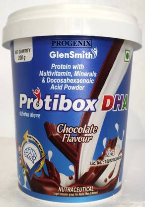 Progenix PROTIBOX DHA PROTEIN POWDER FOR BRAIN HEALTH,MUSCLE GAIN,BODY GAIN Protein Blends