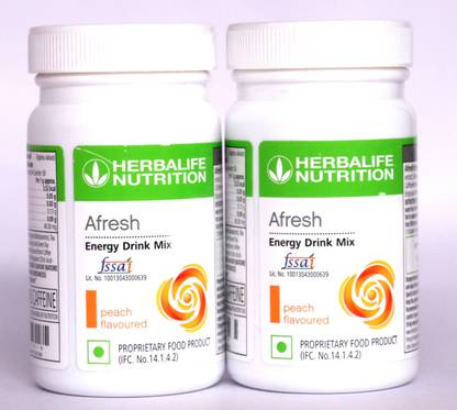 HERBALIFE AFRESH ENERGY DRINK PEACH FLAVOUR Energy Bars