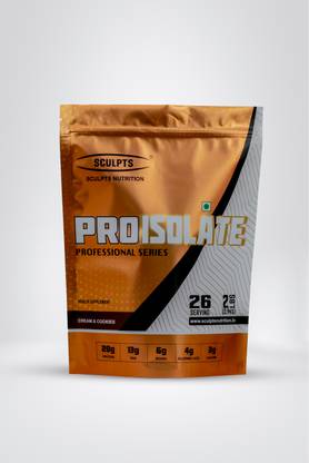 Sculpts Nutrition Pro Isolate 2lbs Cream n Cookies Whey Protein