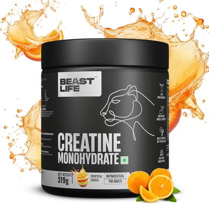 BeastLife Super Micronized Creatine Monohydrate | NABL Lab Tested | 100% Pure Creatine