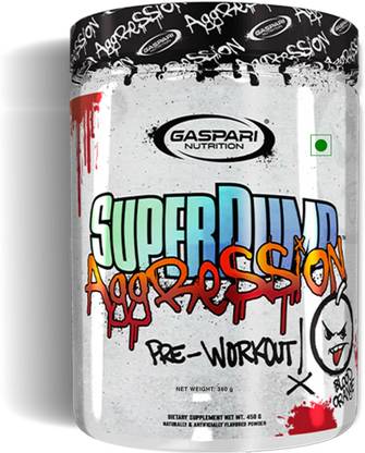 Gaspari Nutrition Super Pump Aggression Pre Workout | Supports Extreme Energy, Pumps & Laser Focus Pre Workout