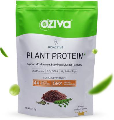 OZiva Bioactive Plant Protein (25g Vegan Protein)