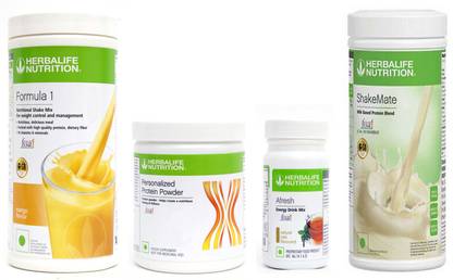 HERBALIFE FORMULA1MANGO 500 G PROTIEN 200 G ENERGY DRINK TULSI 50 G SHAKEMATE 500 G Protein Shake
