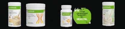 HERBALIFE F1 SHAKE MIX-VANILLA,PP-200GM AND LEMON,SHAKEMATE (PACK OF 4) Protein Shake