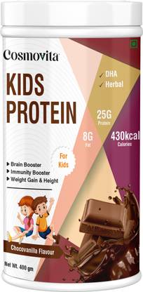 Cosmovita Milk Nutritional Drink for Kids with DHA & Calcium for Immunity, Height & Memory Nutrition Drink