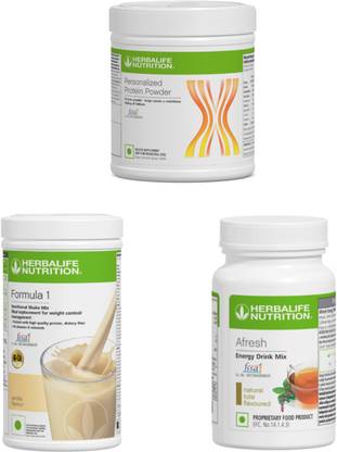 Herbalife Nutrition F1 SHAKE VANILLA, PROTIEN POWDER, TULSI AFRESH VANILLA,SOY,TULSI