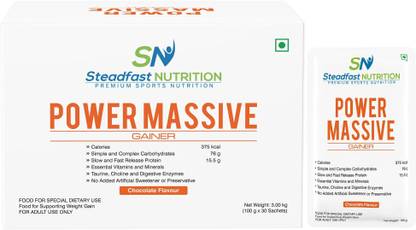 Steadfast NUTRITION Power Massive Weight Gainers/Mass Gainers