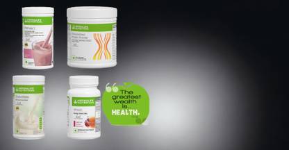 HERBALIFE F1 SHAKE MIX-ROSE KHEER,PP-200GM,KASHMIRI KAHWA AND SHAKEMATE (PACK OF 4) Protein Shake