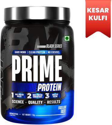 BIGMUSCLES NUTRITION Prime Protein | Whey Protein Isolate & Concentrate | Digestive Enzymes | 24g Whey Protein