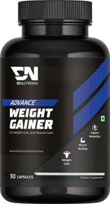 DNUTRIXN Advance Weight Gainer | Improved Formula for Healthy Weight Gain | Men & Women Weight Gainers/Mass Gainers