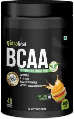 NutraFirst BCAA Supplement for Men, Muscle Recovery & Endurance BCAA BCAA