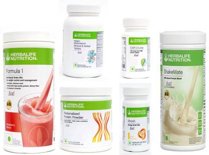 HERBALIFE FORMULA1STRAWBERRYPROTIEN200GAFRESHENERGYDRINKLEMONSHAKEMATE500GCELLU LOSS F2 Plant-Based Protein
