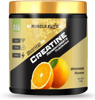 MUSCLE ELITE FITNESS Creatine Monohydrate Strength,100% Pure, Supports Muscle Growth. Creatine