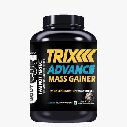 Body Core Science Trix Advance Mass Gainer-3Kg Weight Gainers/Mass Gainers