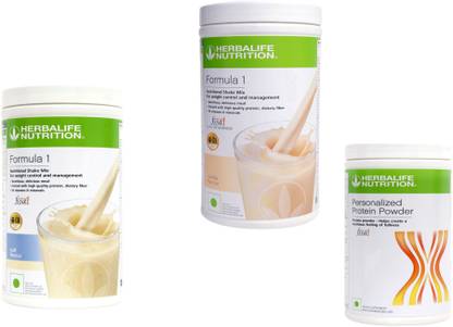 HERBALIFE Formula 1 Shake KULFI+VANILLA+ Protein Powder 400 Gram Protein Shake